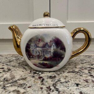 Thomas Kinkade Teleflora Teapot